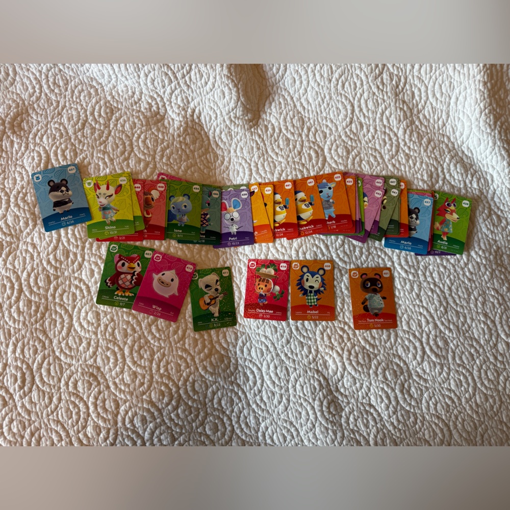 Animal Crossing Amiibo Cards Collection
